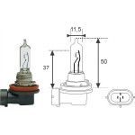 MAGNETI MARELLI Glühlampe, Fernscheinwerfer